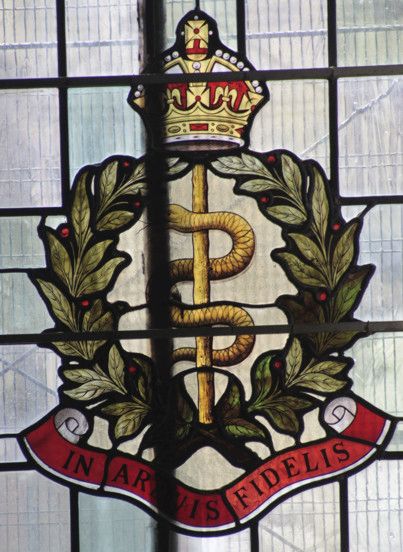 photograph of crest - Royal Army
Medical Corps
