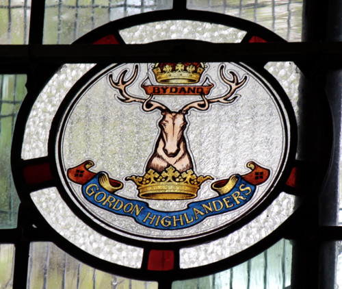 photograph of crest - Gordon
Highlanders