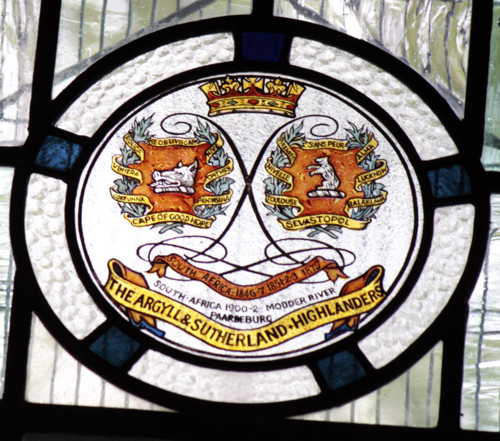 photograph of crest - Argyll & Sutherland
Highlanders