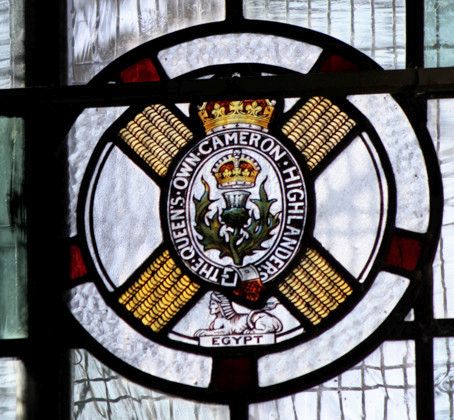 photograph of crest - Cameron
Highlanders