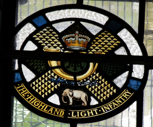 photograph of crest - Highland
Light Infantry