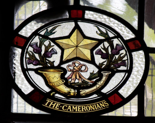 photograph of crest - Cameronians