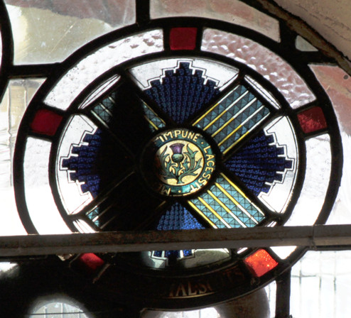 photograph of crest - The Royal
Scots