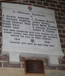 WW1 Memorial