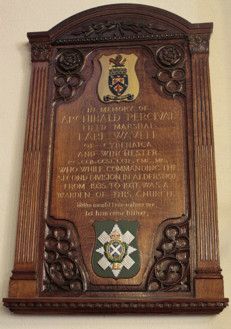 Wavell Plaque