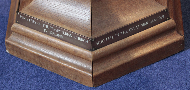 Lectern
plaque