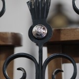 Thistles on Cameron Chapel screen